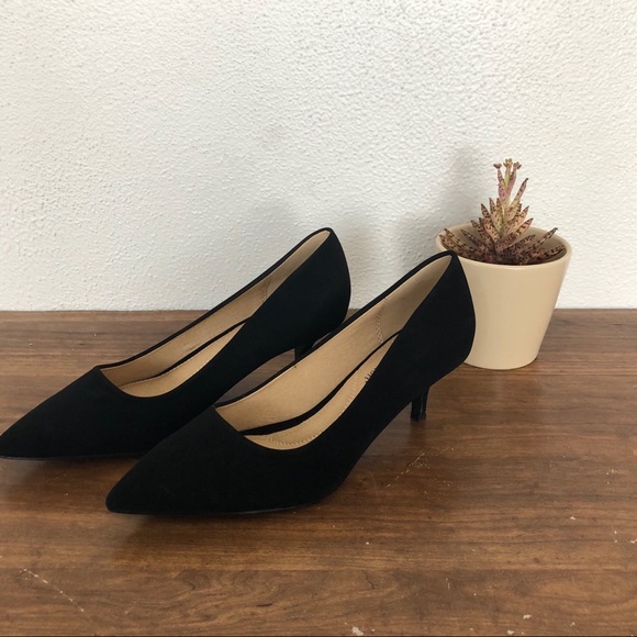 Cityclassified Shoes - Black Suede Pumps